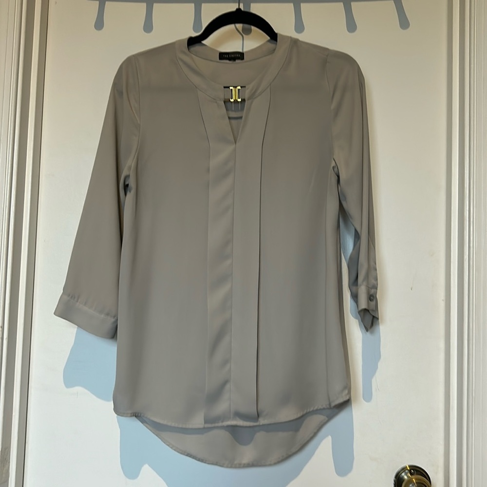 Light gray blouse